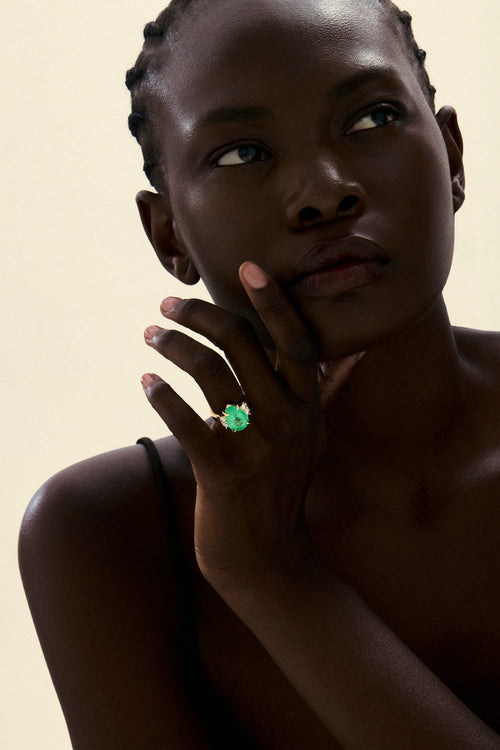 Emerald Pear Julia Ring — image 18 of 18