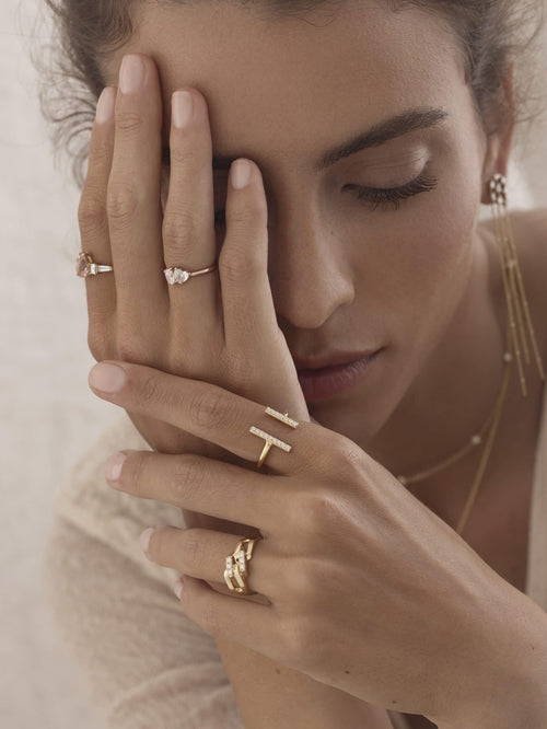 Mona Diamond Gold Ring — image 10 of 21