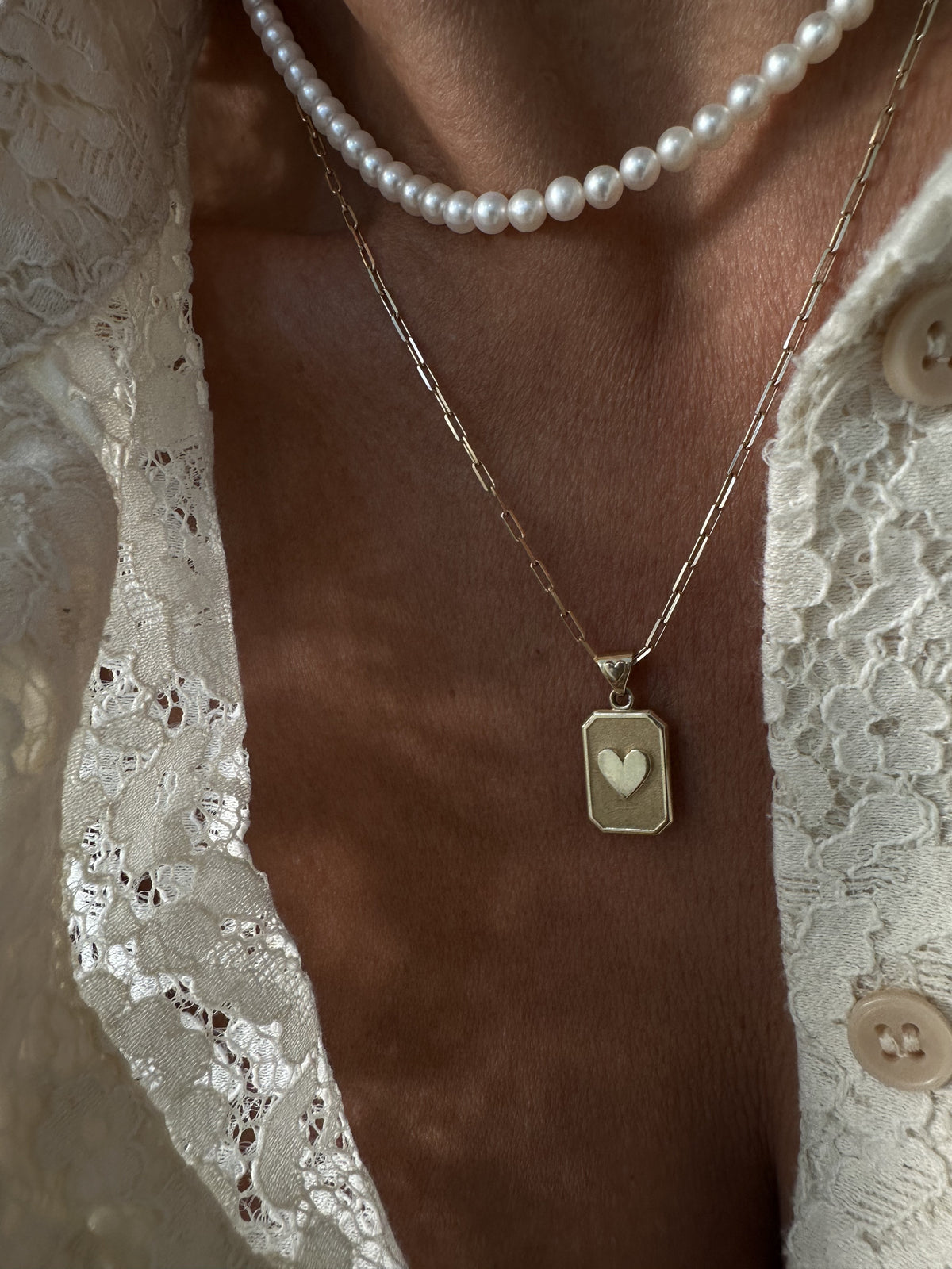 Gabriel Heart Necklace