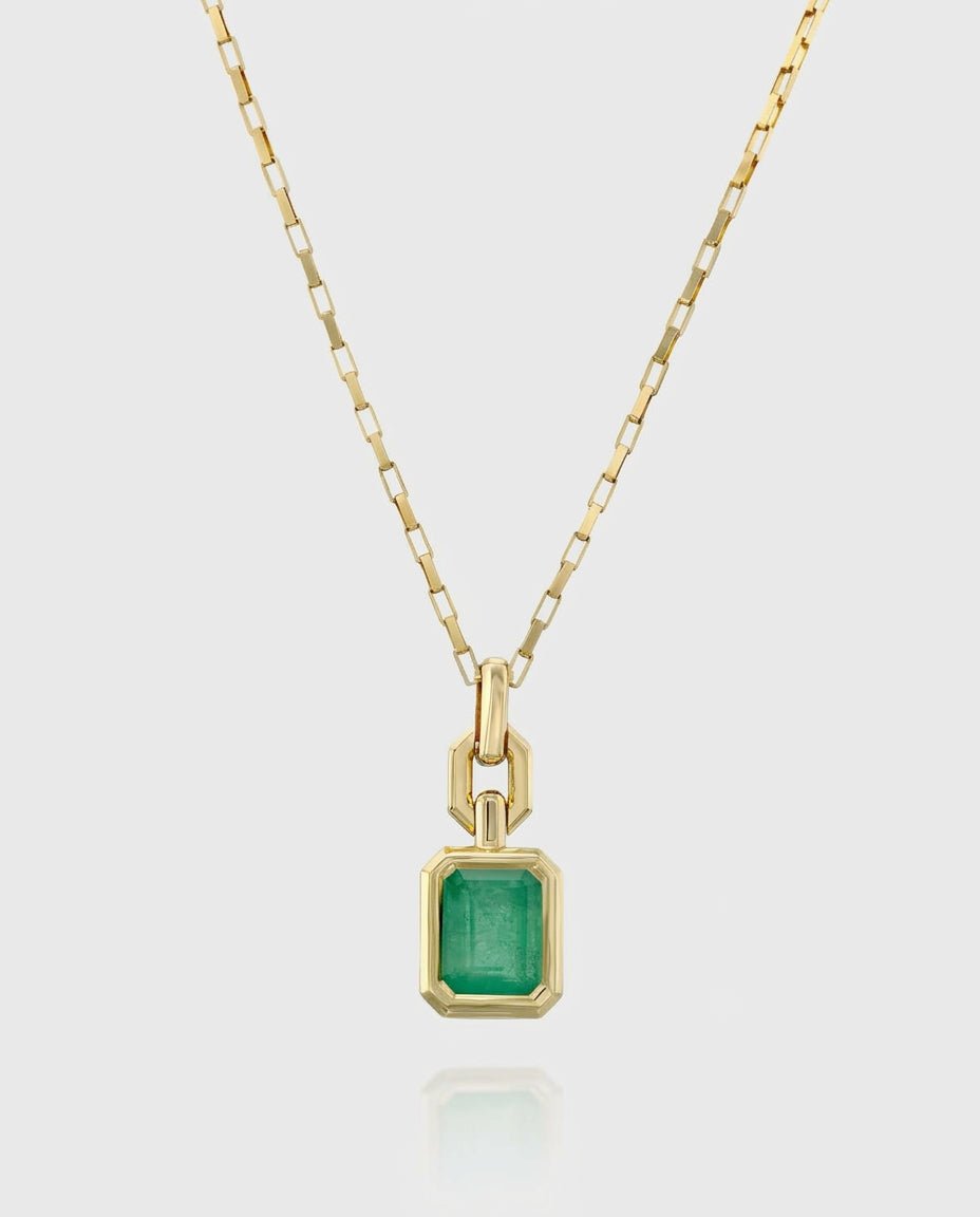 Valerie Emerald Necklace