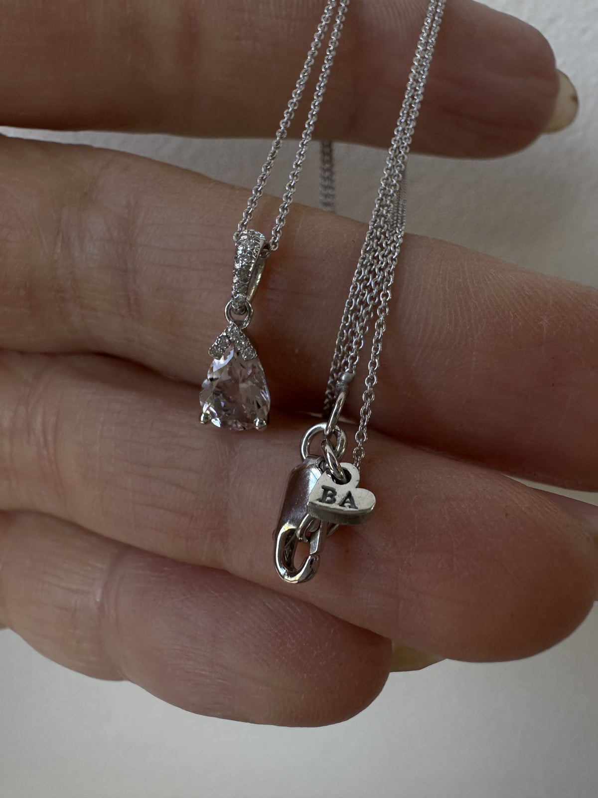 Emmanuel Morganite Necklace — image 13 of 14