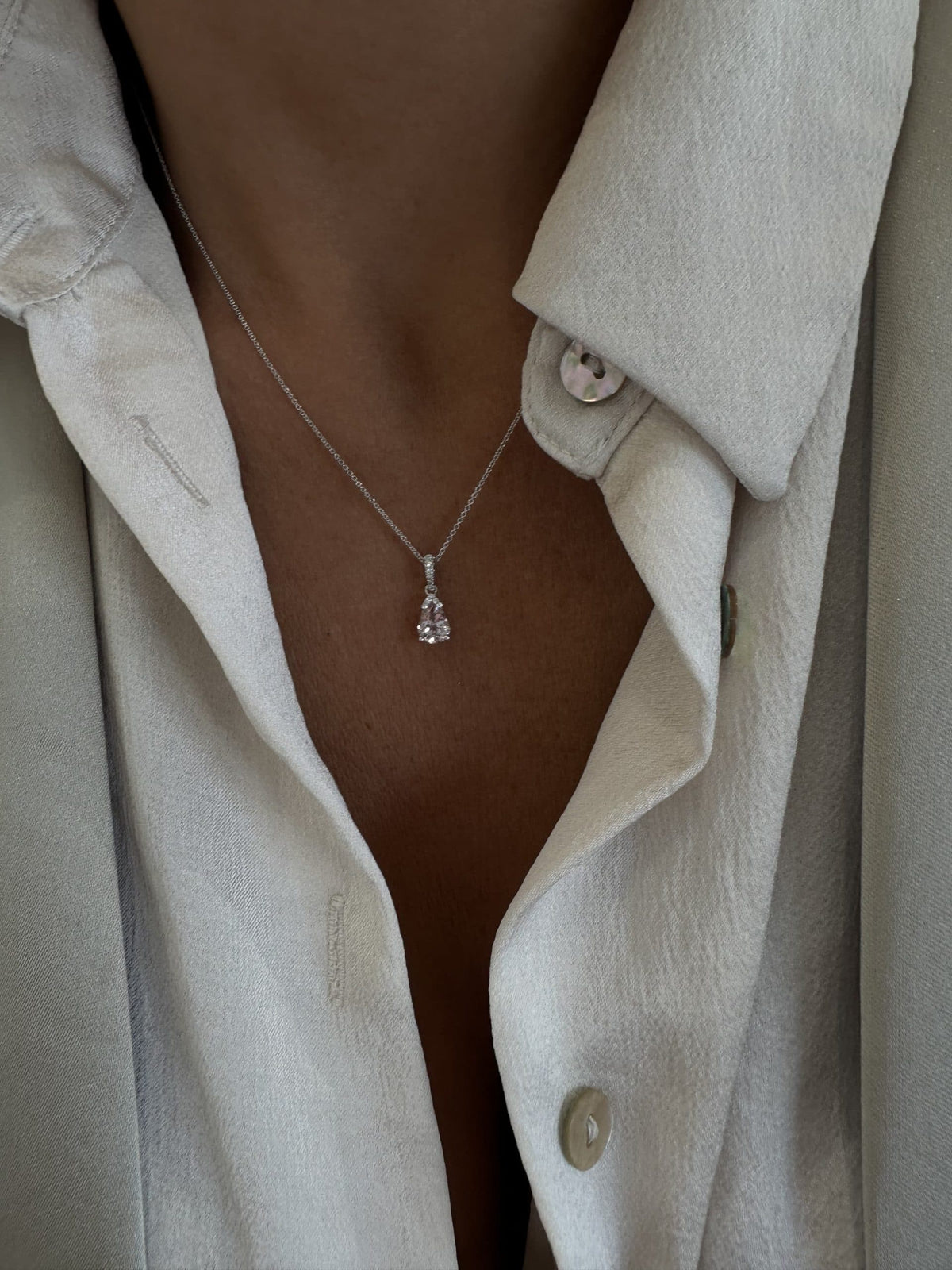 Emmanuel Morganite Necklace — image 12 of 14