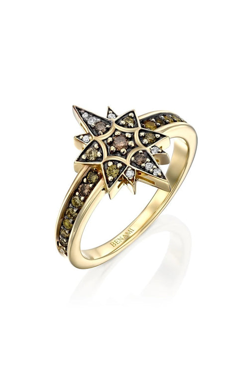 Mika Star Blackened Ring — image 2 of 16