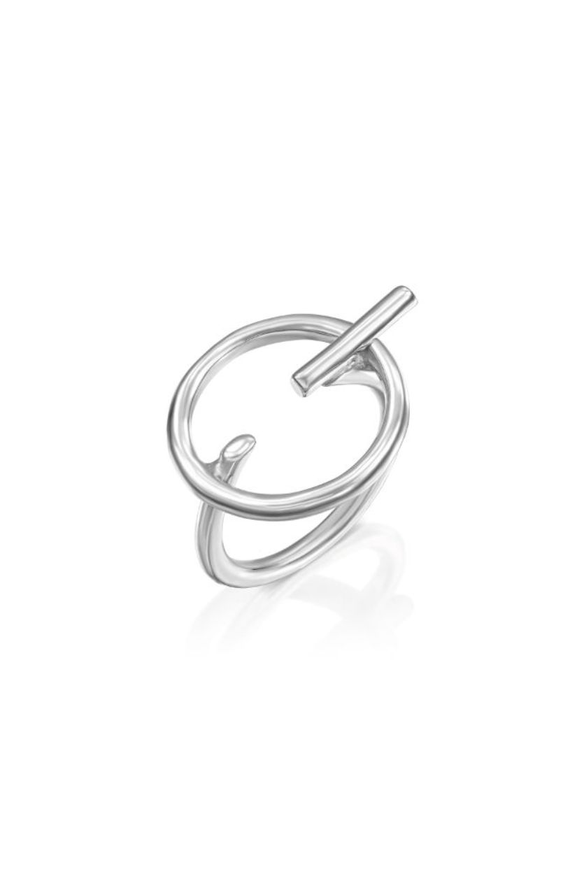Ray Signet Gold Ring — image 4 of 10